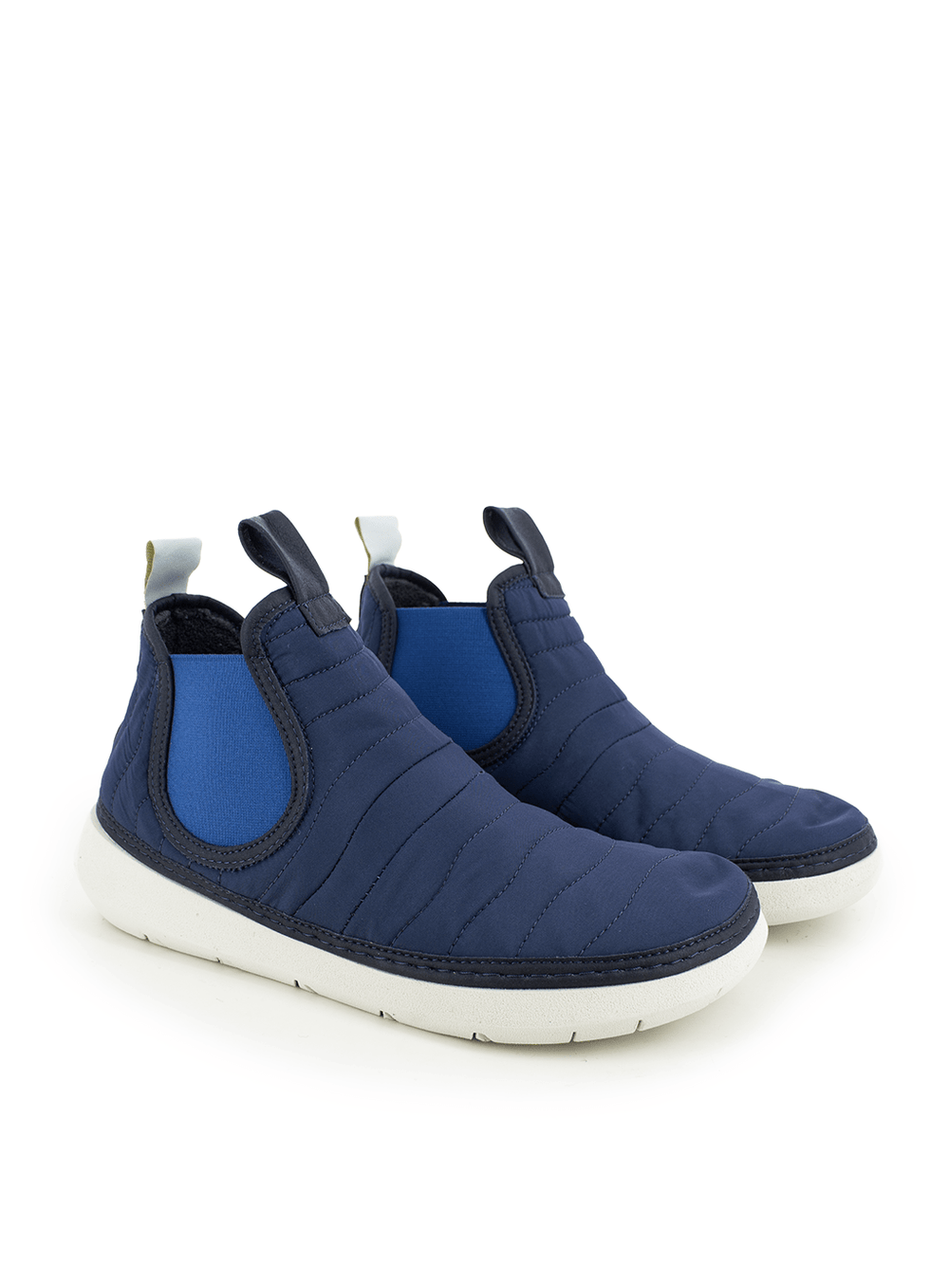 Finn Recycled Quilted Boots | Indigo