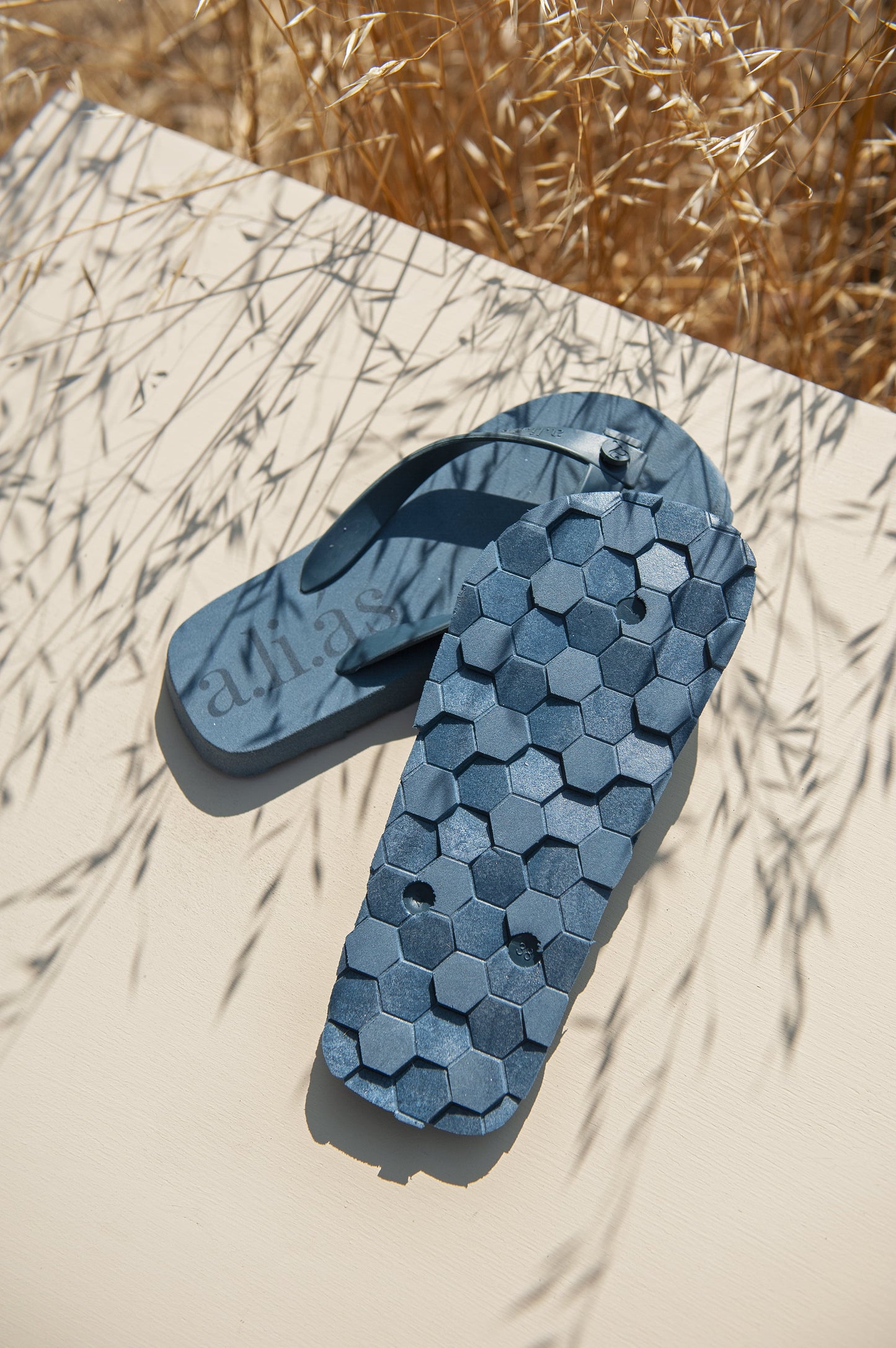 
                  
                    Flos Rubber Flip Flops Navy
                  
                