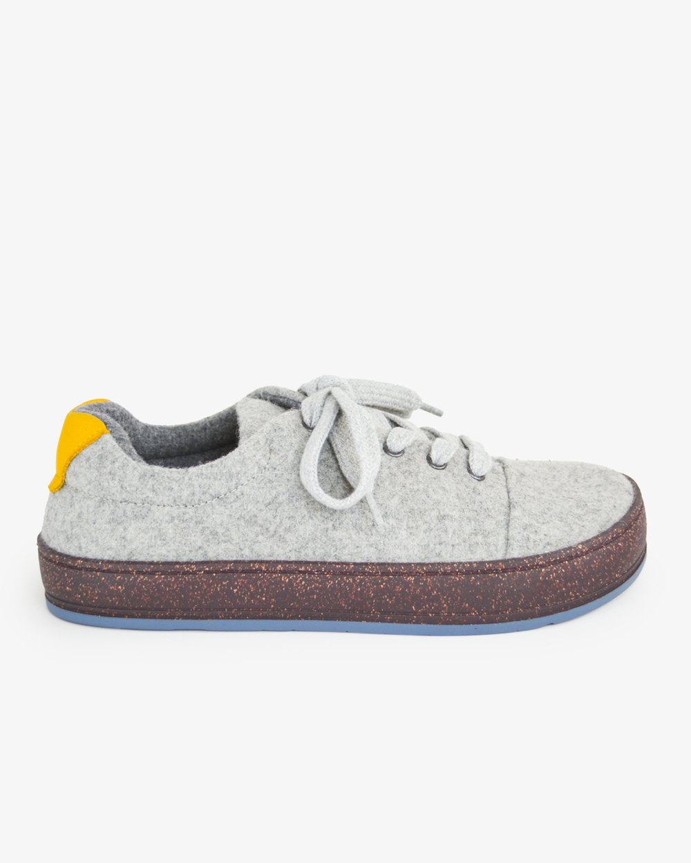 Asher Burel Wool Middle Grey for Man