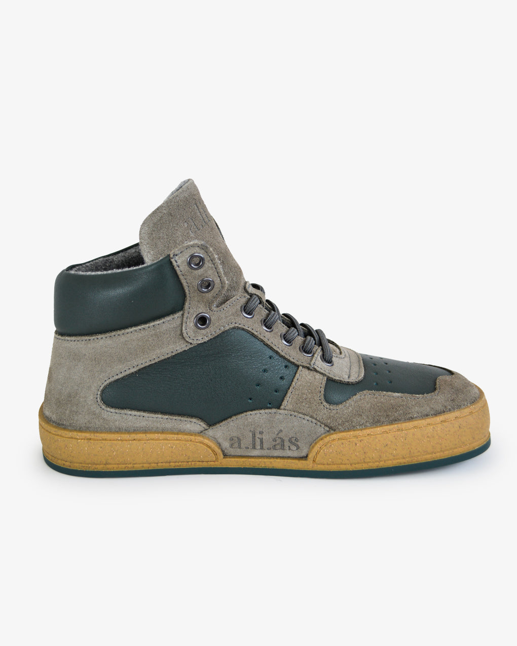 
                  
                    Aren Bio Leather/Suede Dk. Green/Acciato Grey
                  
                