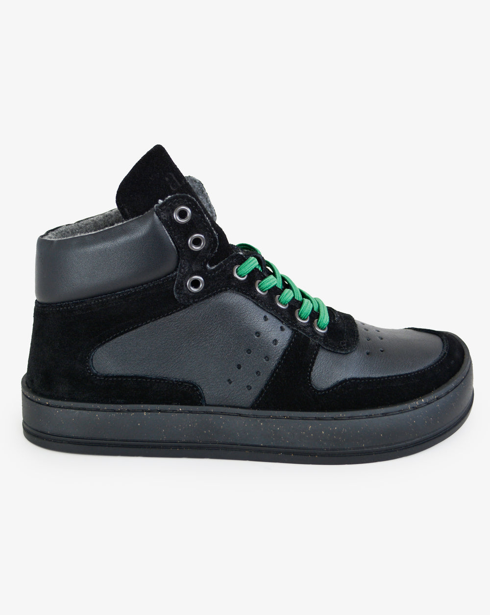 Aren Bio Leather/Suede Black Man