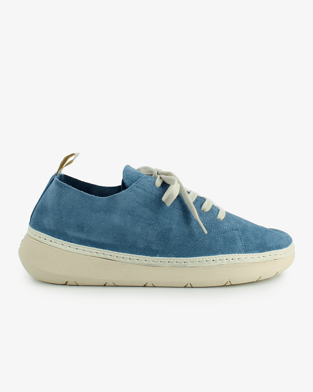 Fair Bio leather Lace-up shoes blue mirage