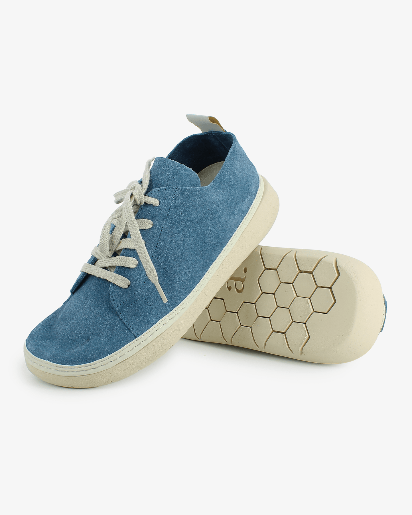 
                  
                    Fair Bio Leather Lace-Up Shoes | Blue Mirage
                  
                