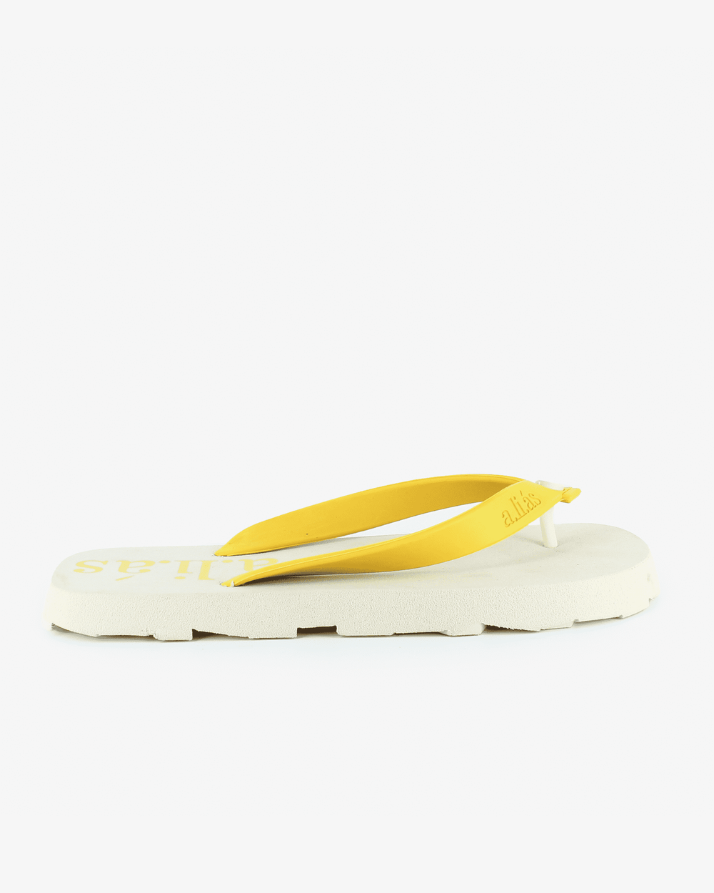 Flos Rubber Flip Flops Off-White/Celery