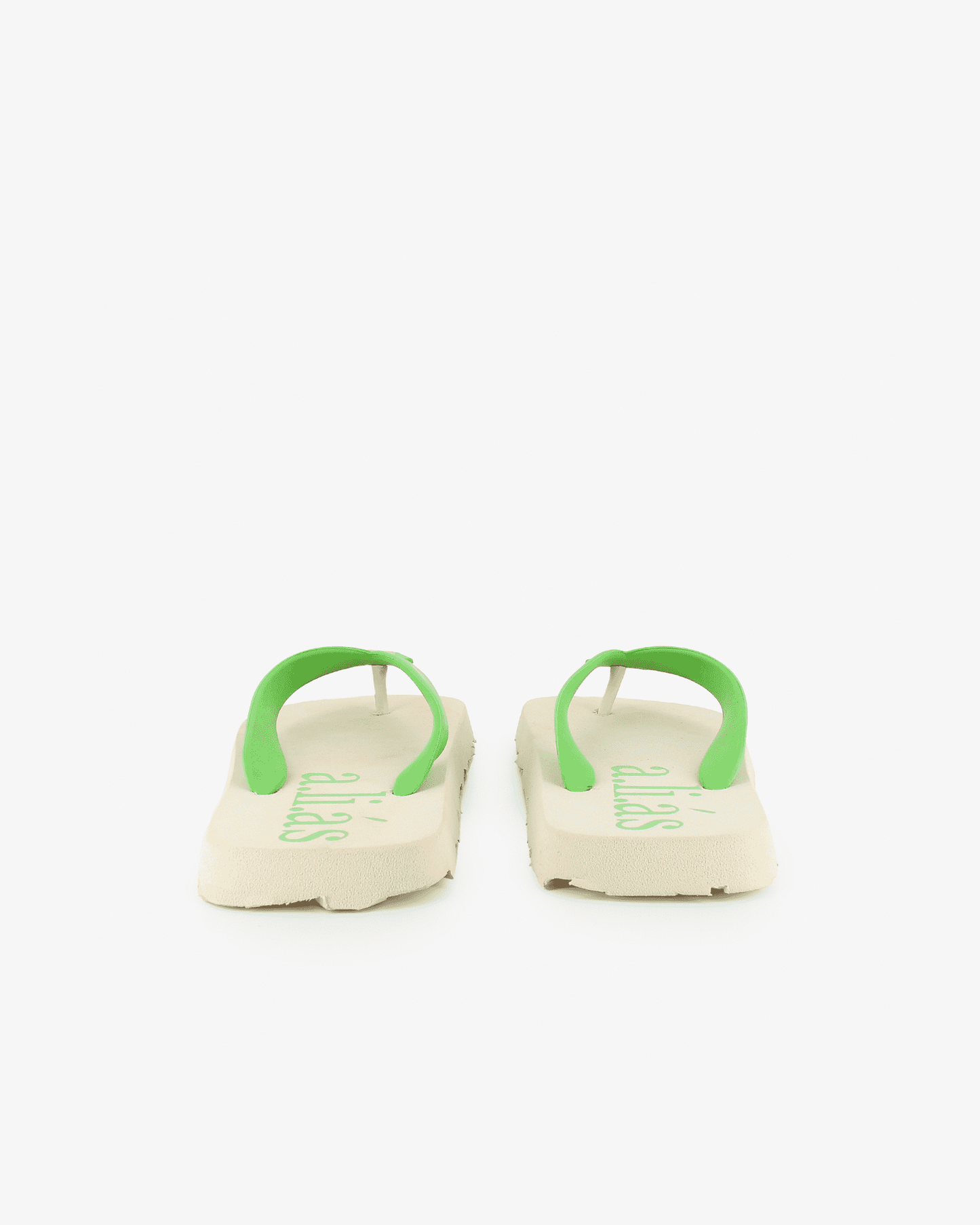 
                  
                    Flos Rubber Flip Flops Off-white/Vibrant Green
                  
                
