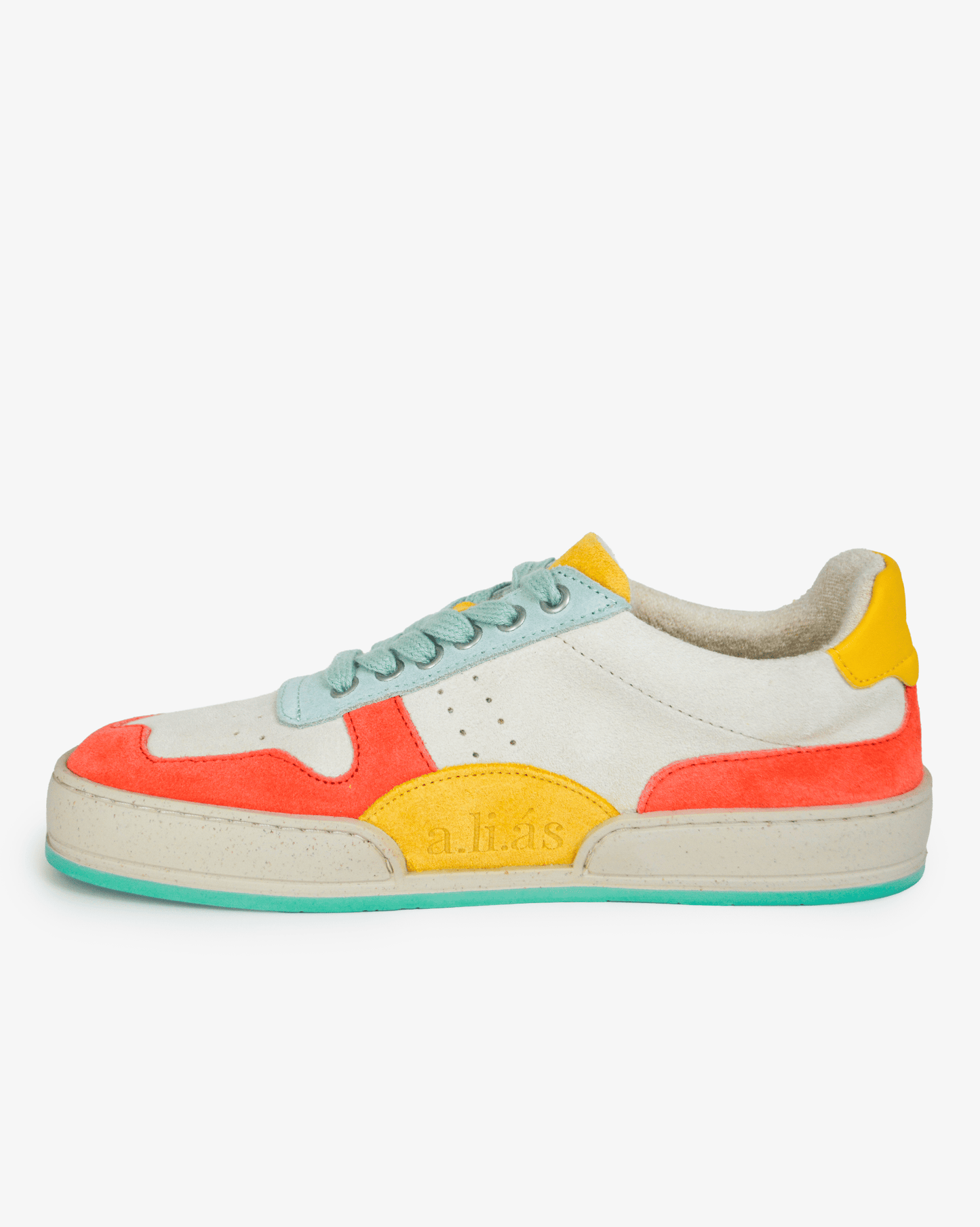 
                  
                    Arend Bio Leather/Bio Suede Coral/Aqua Green/Whitecap for Woman
                  
                