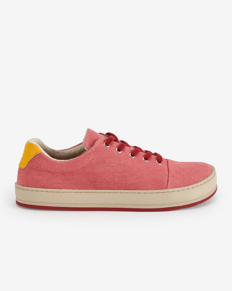
                  
                    Asher Mali Recycled Vintage Lace-Up Shoes | Magenta
                  
                